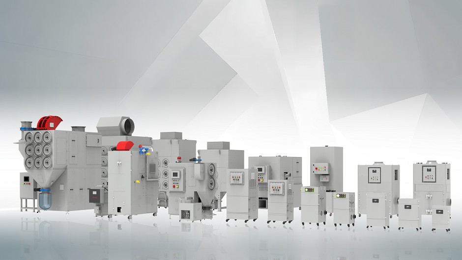 新氧器除塵設備全家福